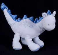 Carters Prestige Dinosaur Blue Plush Lovey